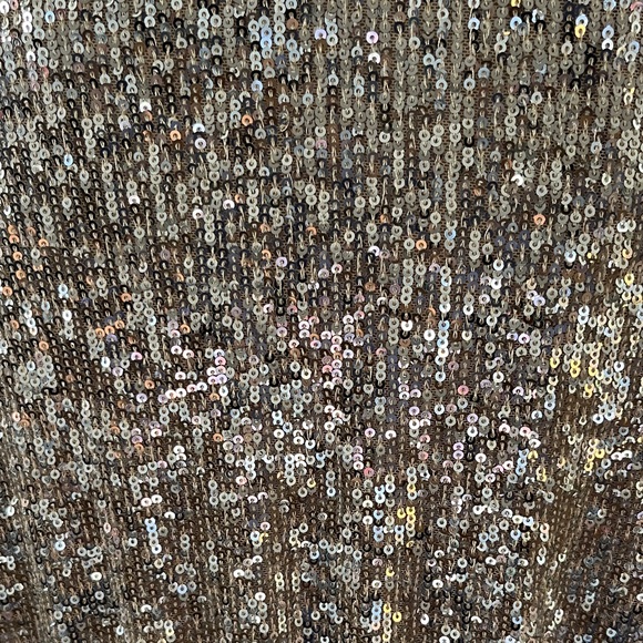 Steve Madden Silver Sequin Jacket Size 2X - Picture 6 of 8